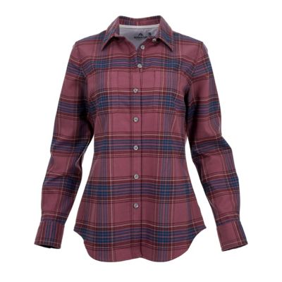 Ridgecut Women's Flex Flannel Long-Sleeve Shirt