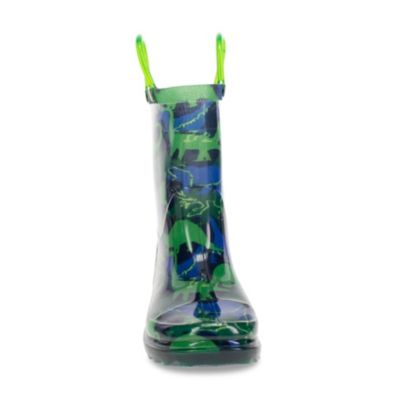 Image showing  Dinosaur World Lighted Rain Boot