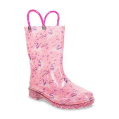 Image showing  Sparkle Unicorn Lighted Rain Boot