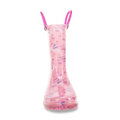 Image showing  Sparkle Unicorn Lighted Rain Boot