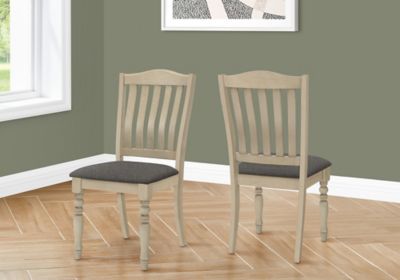 Monarch Specialties Upholstered Dining Chair Set of 2