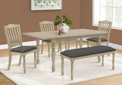 Monarch Specialties Transitional Dining Table with Extension