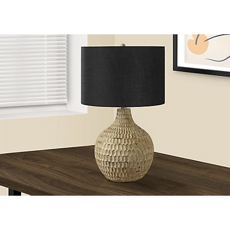 Monarch Specialties Table Lamp with Resin Base