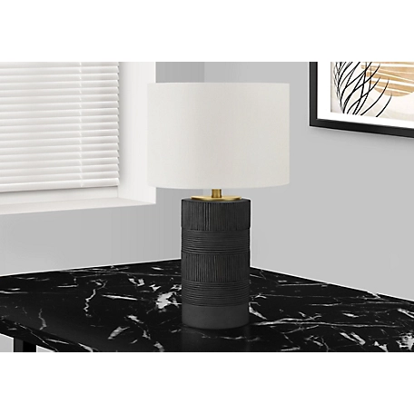 Monarch Specialties Table Lamp with 3Way Switch Modern Design
