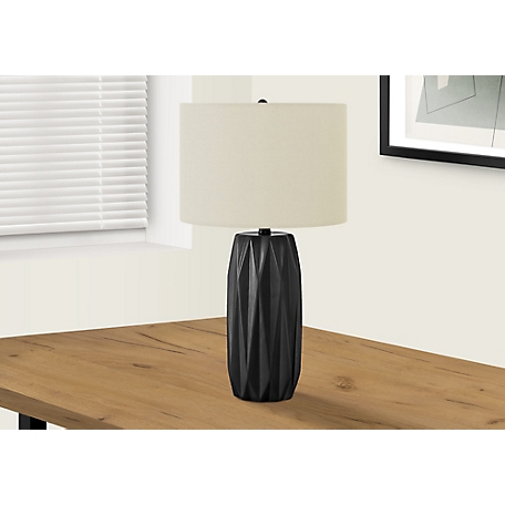 Monarch Specialties Table Lamp with 3Way Switch And Finial