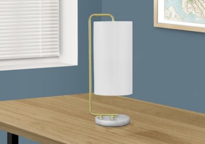 Monarch Specialties Table Lamp with Transparent Cord