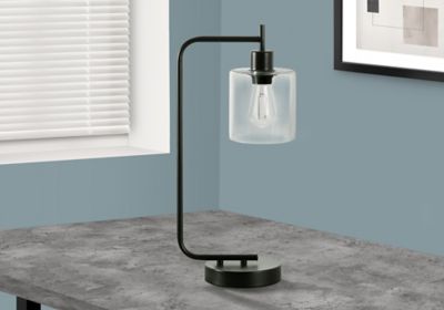 Monarch Specialties Table Lamp Sleek with USB Port