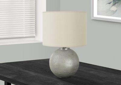 Monarch Specialties Table Lamp with Drum Shade