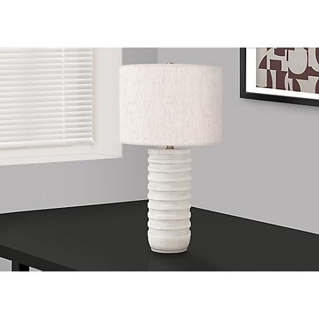 Monarch Specialties Table Lamp with Cylinder Base