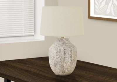 Monarch Specialties Table Lamp with 3-Way Switch Transitional Design