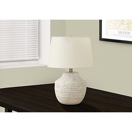 Monarch Specialties Table Lamp with Modern Flair