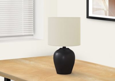 Monarch Specialties Table Lamp with Jar Shaped Base