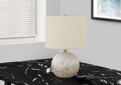 Monarch Specialties Table Lamp with Concrete Base