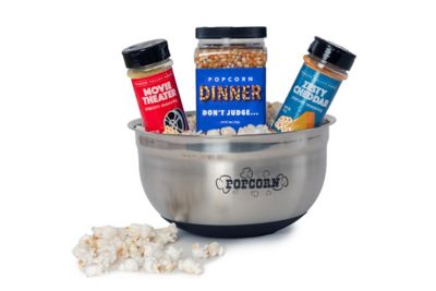 Wabash Valley Farms Popcorn Dinner-Inspired Gift Set for Gourmet Popcorn Lovers