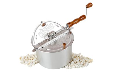 Image showing  Popcorn for Dinner...A Movie Night Delight featuring Whirley Pop with Metal Gears