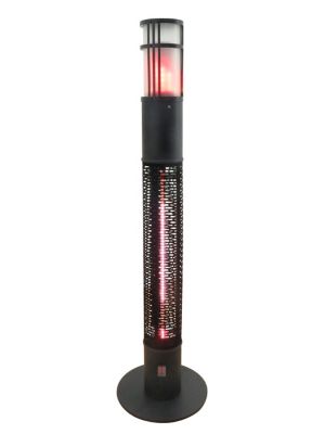 Westinghouse Infrared Electric Outdoor Heater Portable with Gold Tube and Flame