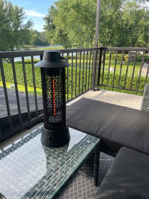 Image showing  Infrared Electric Outdoor Heater - Portable or Hanging