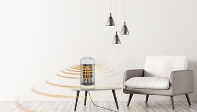 Image showing 6 th Westinghouse Infrared Electric Outdoor Heater Oscillating - Portable