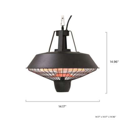 Image showing 6 th Westinghouse Infrared Electric Outdoor Hanging Heater, 81 sq. ft., 5,100 BTU