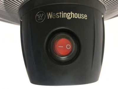 Image showing 5 th Westinghouse Infrared Electric Outdoor Hanging Heater with LED Light and Remote Control, 81 sq. ft., 5,100 BTU