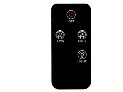 Image showing 6 th Westinghouse Infrared Electric Outdoor Hanging Heater with LED Light and Remote Control, 81 sq. ft., 5,100 BTU