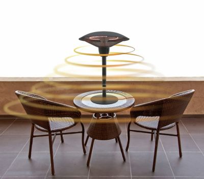 Image showing 6 th Westinghouse Infrared Electric Outdoor Heater - Table Top