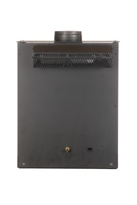 Image showing  1000 sq. ft. Dual-Fuel Direct Vent Pedestal Gas Stove, 23,000 BTU