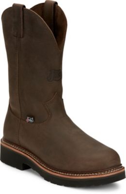 Justin Men's 10 in. Carbide Round Toe Pull-On Boot
