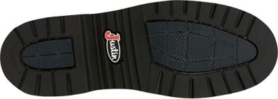 Image showing 1 th Justin Men's 10 in. Carbide Pull-On Round Toe Boots