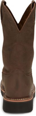 Image showing 5 th Justin Men's 10 in. Carbide Round Steel Toe Pull-On Boot