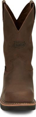 Image showing  Men's 10 in. Carbide Round Steel Toe Pull-On Boot