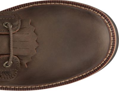 Image showing 2 th Justin Men's 8 in. Rivot Waterproof Round Steel Toe Lace-Up Boot