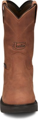 Image showing  Men's 10 in. Round-Up Waterproof Round Toe Pull-On Boot