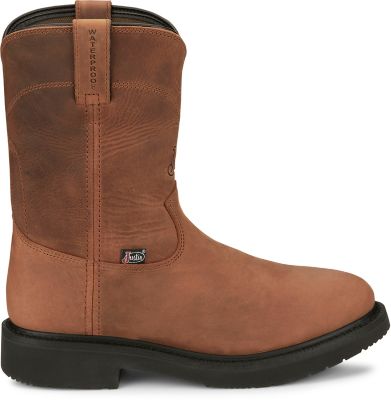 Image showing  Men's 10 in. Round-Up Waterproof Round Toe Pull-On Boot