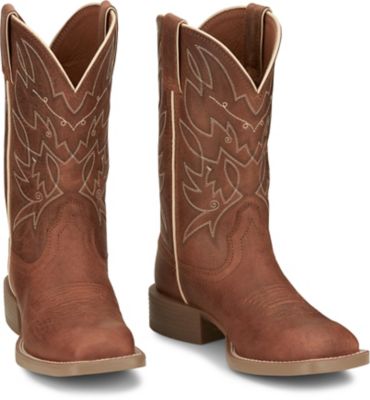 Image showing 6 th Justin Women's 11 in. Halter Wide Square Toe Boot