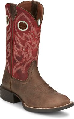 Justin 11 in. Liberty Wide Square Toe Boot
