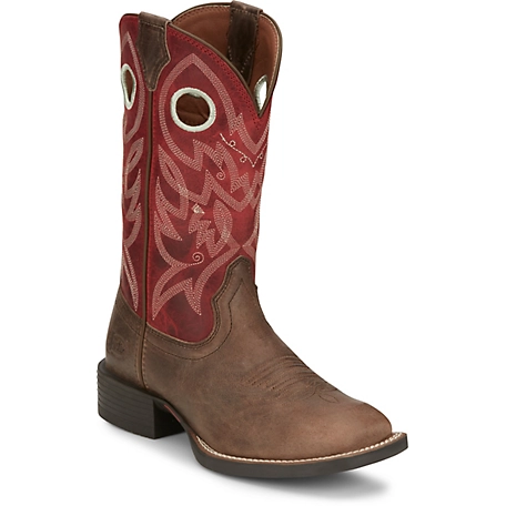 Justin 11 in. Liberty Wide Square Toe Boot
