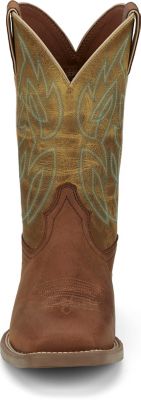 Image showing 3 th Justin Men's Canter Wide Square Toe Boots, 11 in.