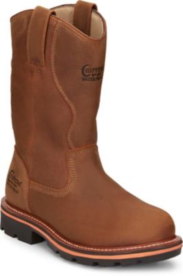 Chippewa Mens' 11 in. Thunderstruck Waterproof Round Toe Pull-On Boot