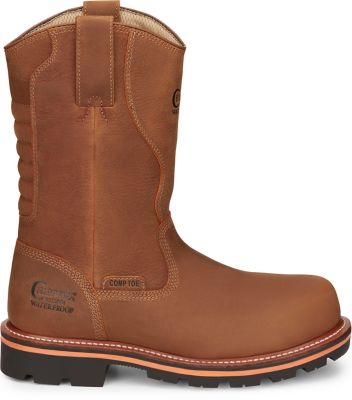 Image showing  Men's 11 in. Thunderstruck Waterproof Nano Composite Round Toe Pull-On Boot