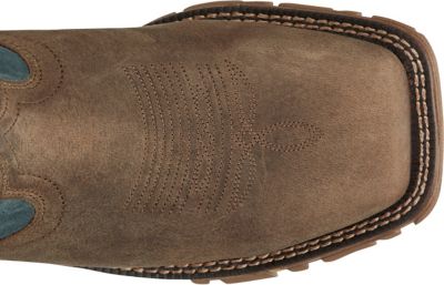 Image showing  Men's 11 in. Roustabout Waterproof Square Steel Toe Pull-On Boot