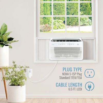 Image showing 6 th Keystone 10,000 BTU Window Mounted Inverter Air Conditioner With Remote Control