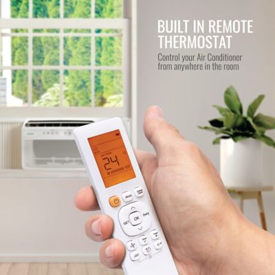 Image showing  Window Inverter Air Conditioner with Remote Control, 550 sq. ft., 12,000 BTU