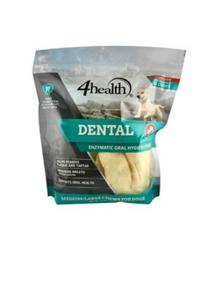 4health Dental Enzymatic Oral Hygiene Chews for Dogs