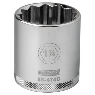 Image showing  1/2 in. Drive x 1-1/4 in. 12-Point Socket