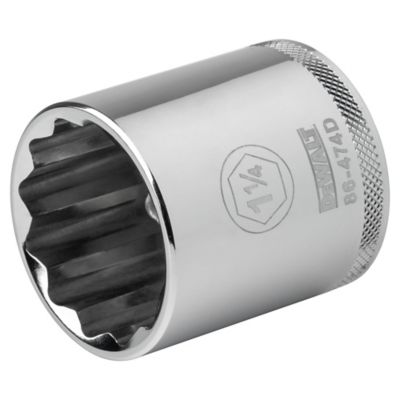 Image showing  1/2 in. Drive x 1-1/4 in. 12-Point Socket