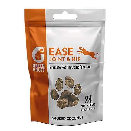 Green Gruff EASE Joint & Hip - Bag, 24 Soft Chews