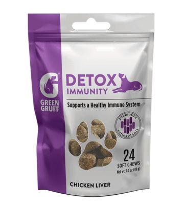 Green Gruff DETOX Immunity - Bag, 24 Soft Chews