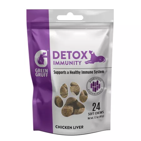 Green Gruff DETOX Immunity - Sachet 24 chewy treats Dog Allergy & Immune System