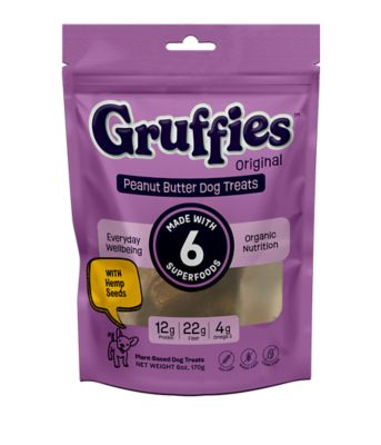Gruffies Original Peanut Butter Dog Treat